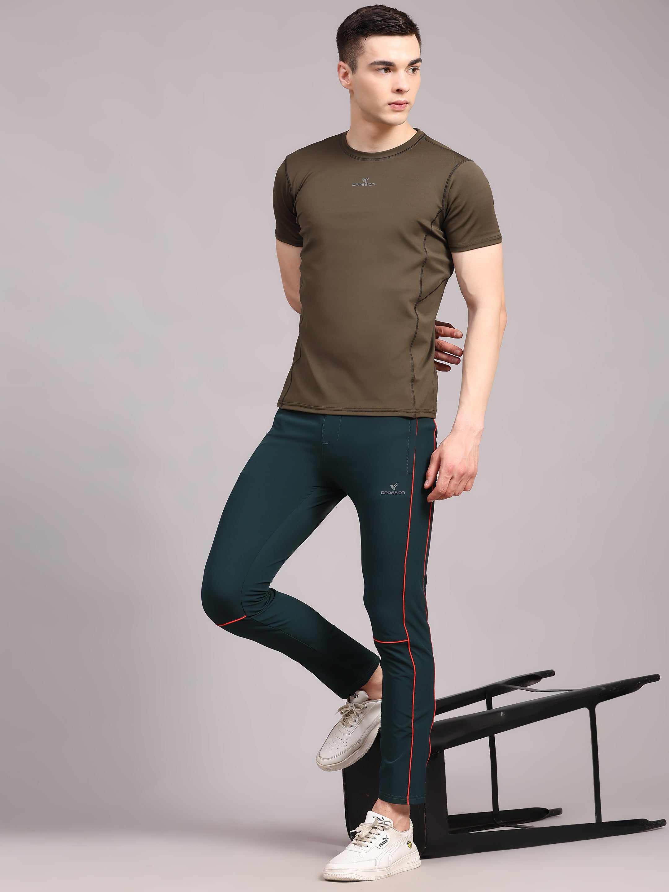 Mens Nylon Lycra 190 GSM Track Pants Bulk | Dpassion - DPASSION.COM