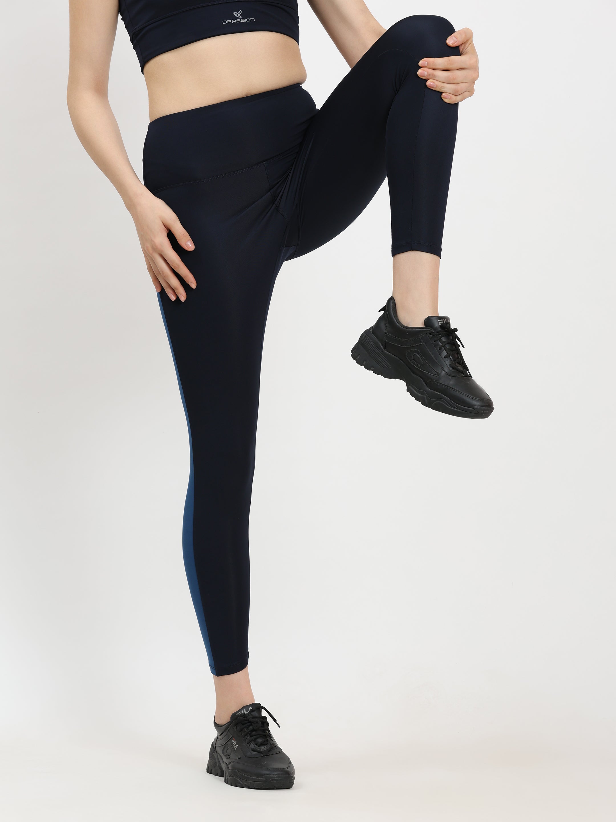 Womens 250 GSM Tights Wholesale India | 4 Way Lycra - DPASSION.COM