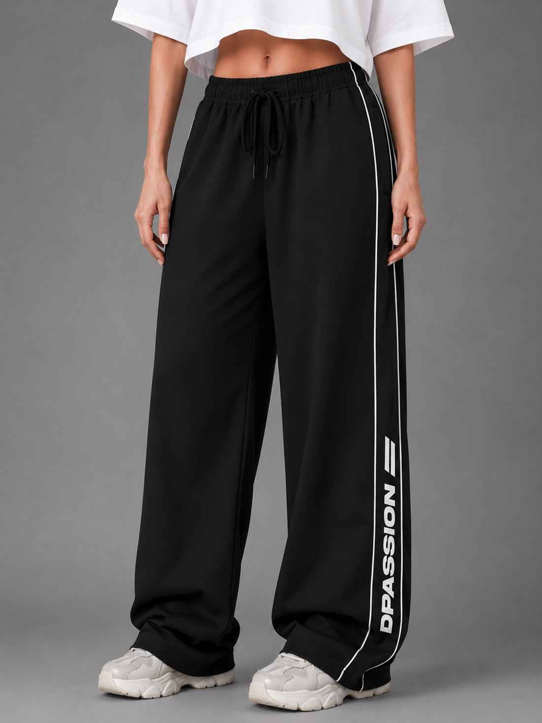 Dpassion Women's Wide Leg Track Pants | Sportswear Manufacturer