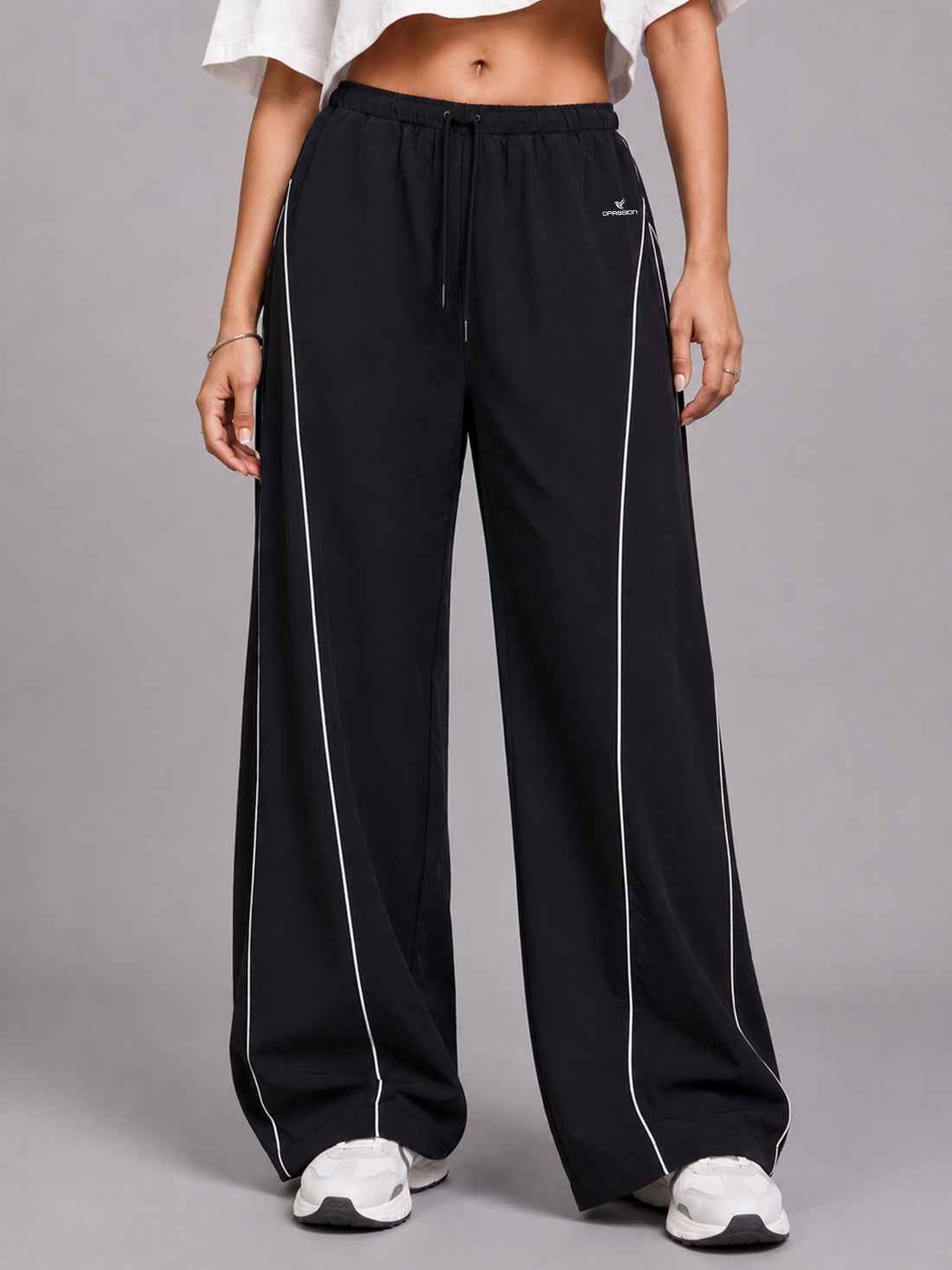 Dpassion Women's Wide Leg Track Pants | Sportswear Manufacturer