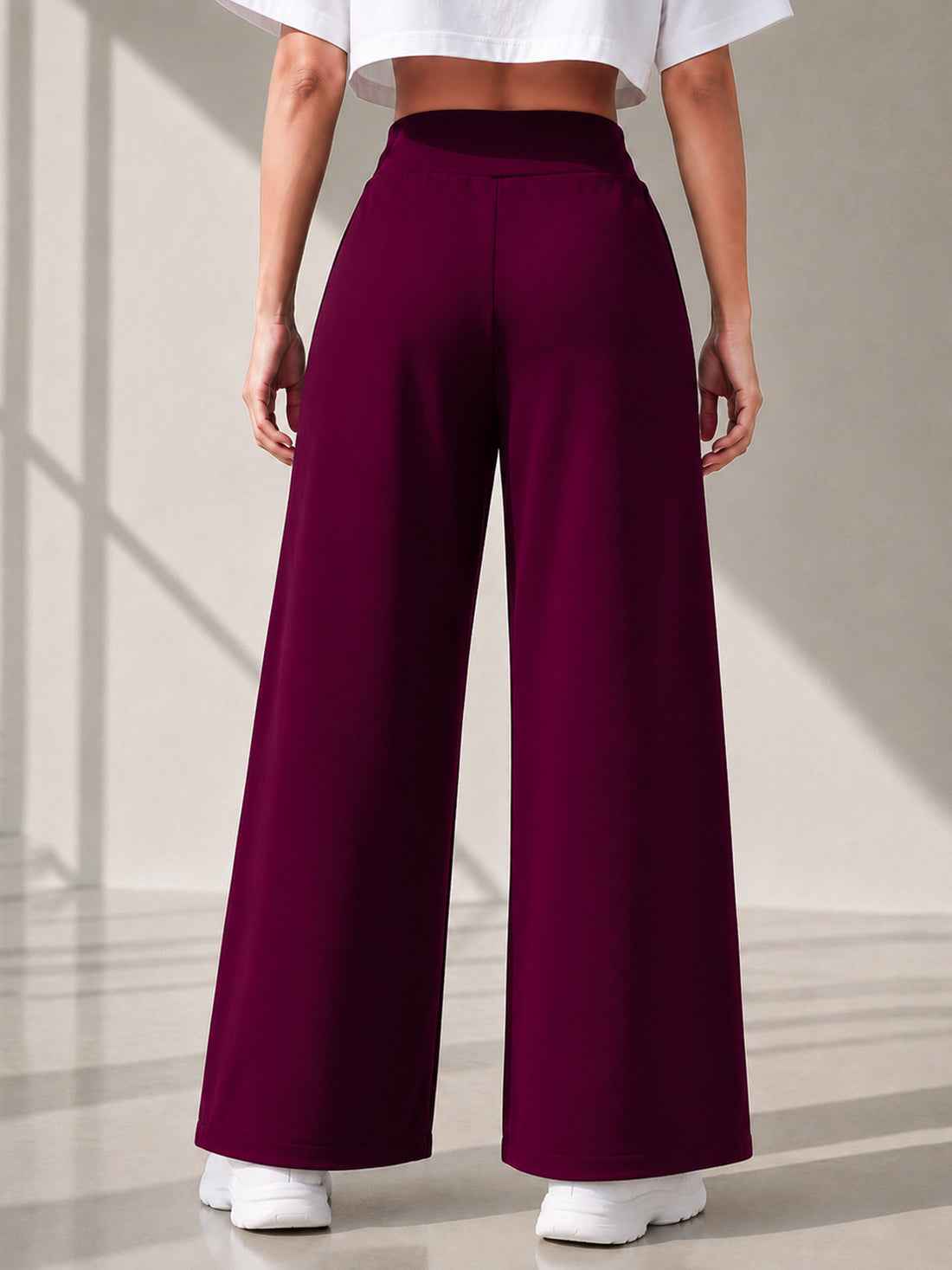 Dpassion Women's Wide Leg Track Pants | Sportswear Manufacturer