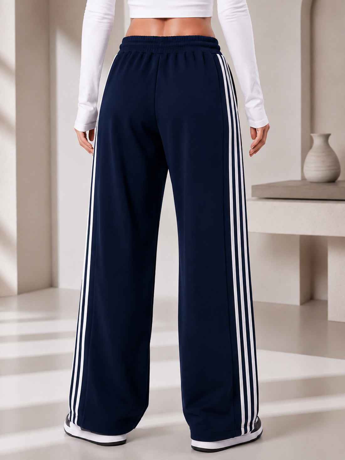 Dpassion Women's Wide Leg Track Pants | Sportswear Manufacturer