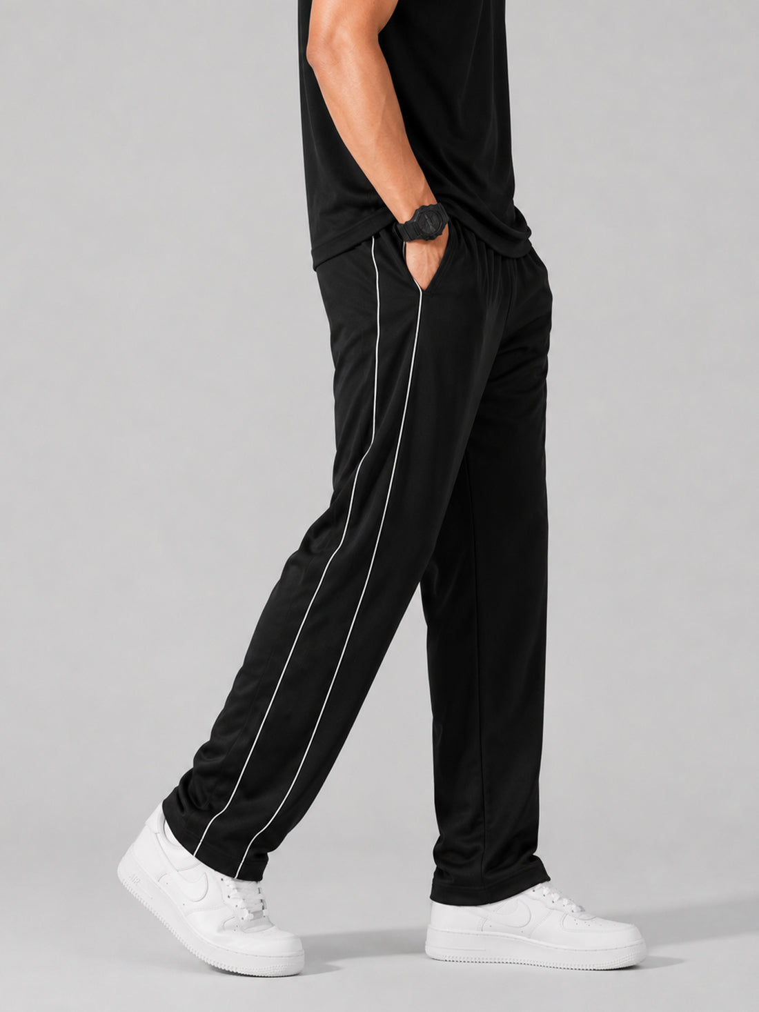 Dpassion Men's Oversized Wide Leg Track Pants | Activewear Manufacturer India