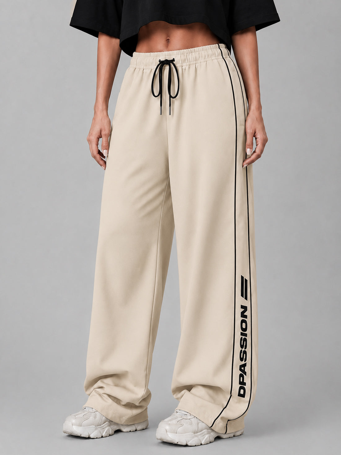 Dpassion Women's Wide Leg Track Pants | Sportswear Manufacturer