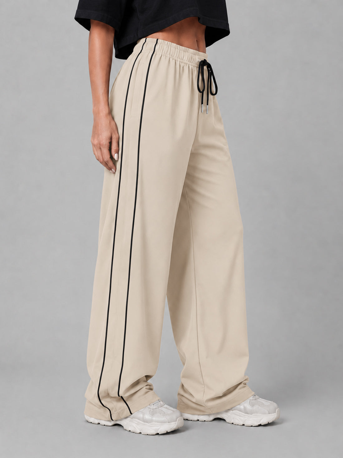 Dpassion Women's Wide Leg Track Pants | Sportswear Manufacturer