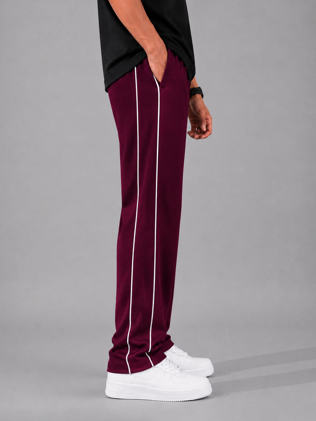 Dpassion Men's Oversized Wide Leg Track Pants | Activewear Manufacturer India