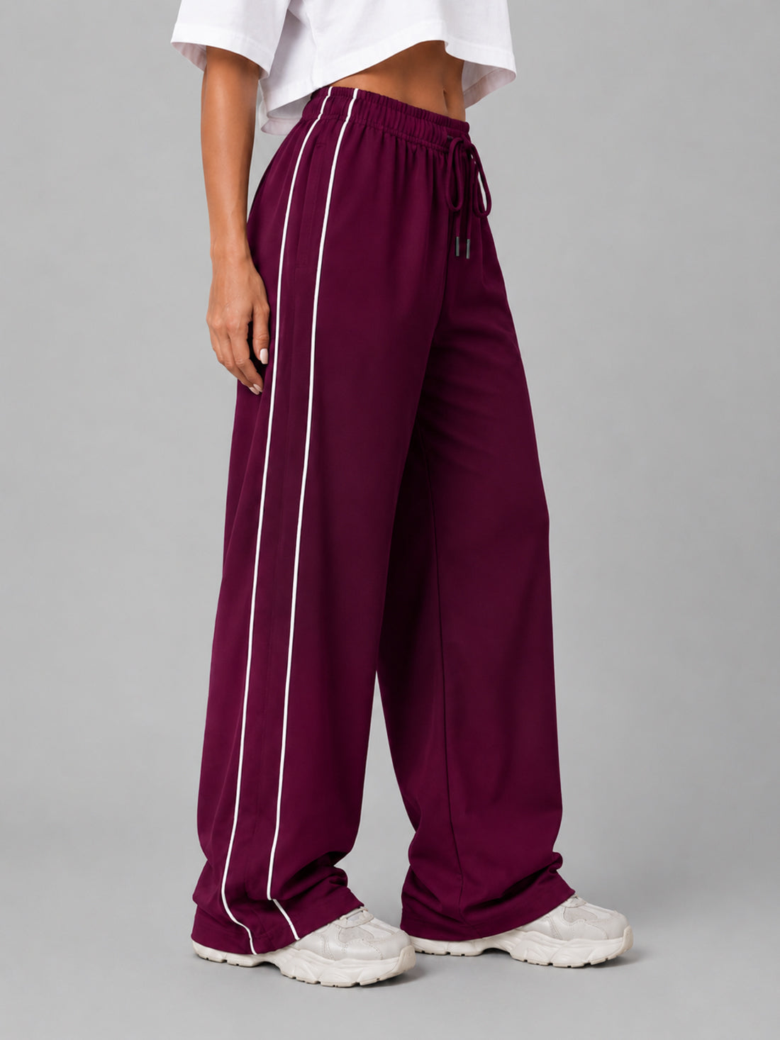 Dpassion Women's Wide Leg Track Pants | Sportswear Manufacturer