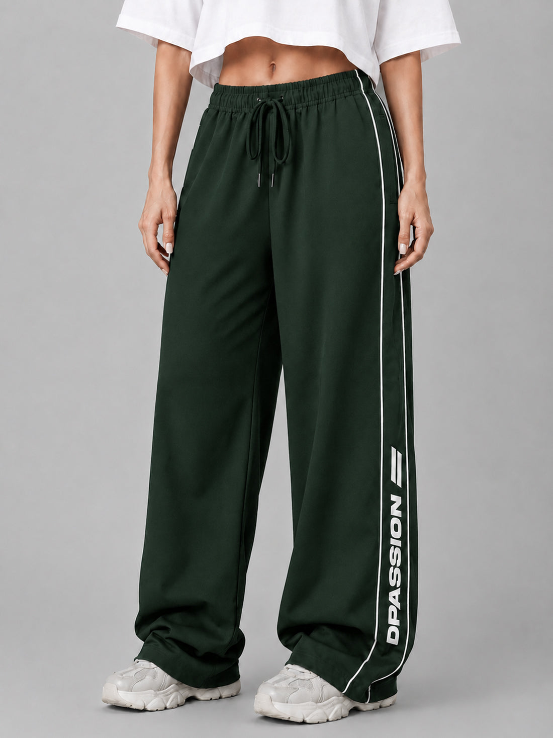 Dpassion Women's Wide Leg Track Pants | Sportswear Manufacturer