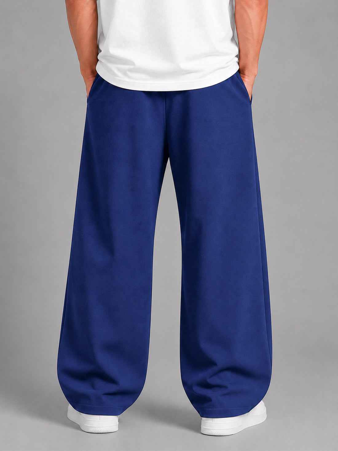 Dpassion Men's Oversized Wide Leg Track Pants | Wholesale Manufacturer India