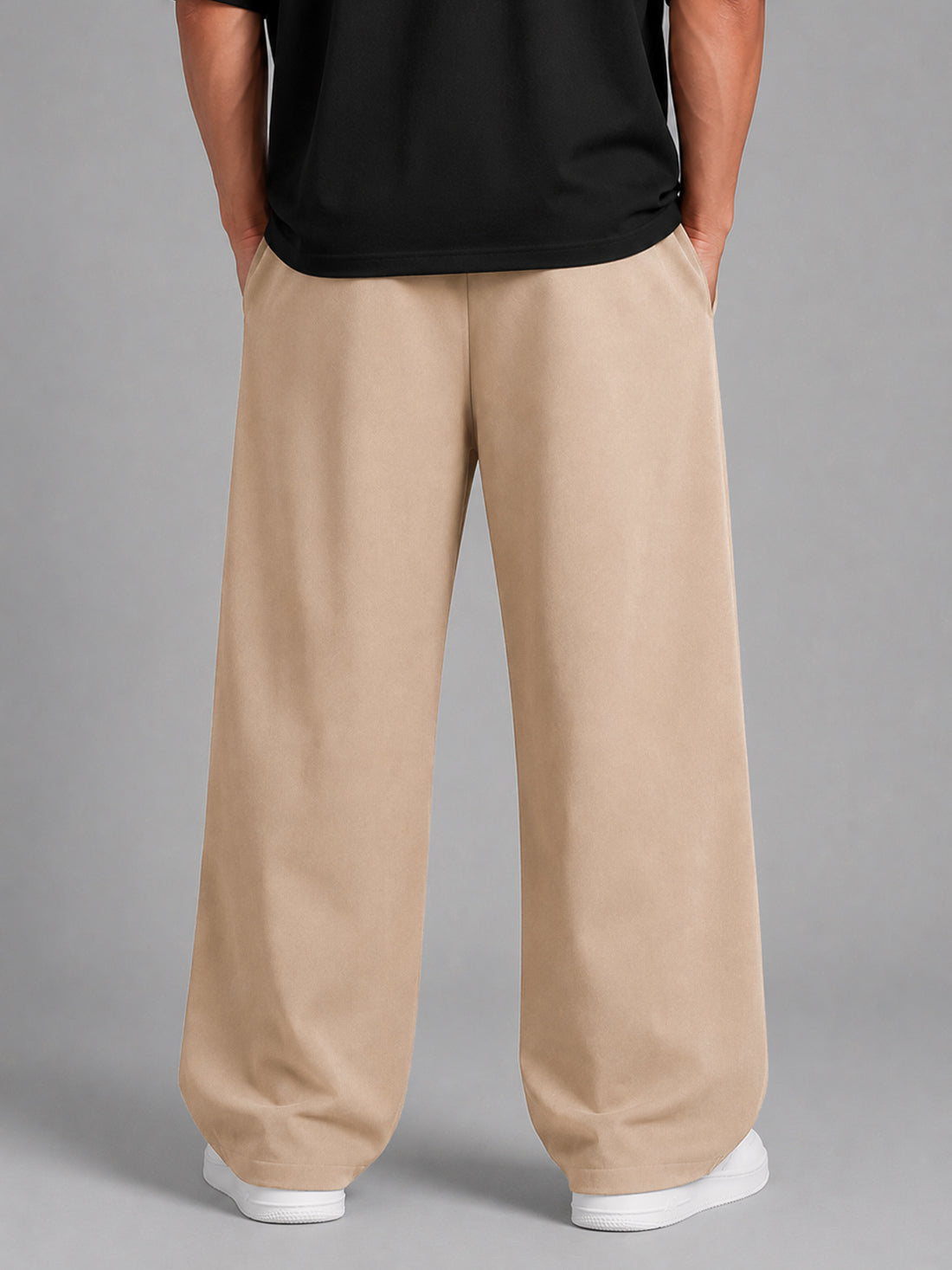 Dpassion Men's Oversized Wide Leg Track Pants | Wholesale Manufacturer India