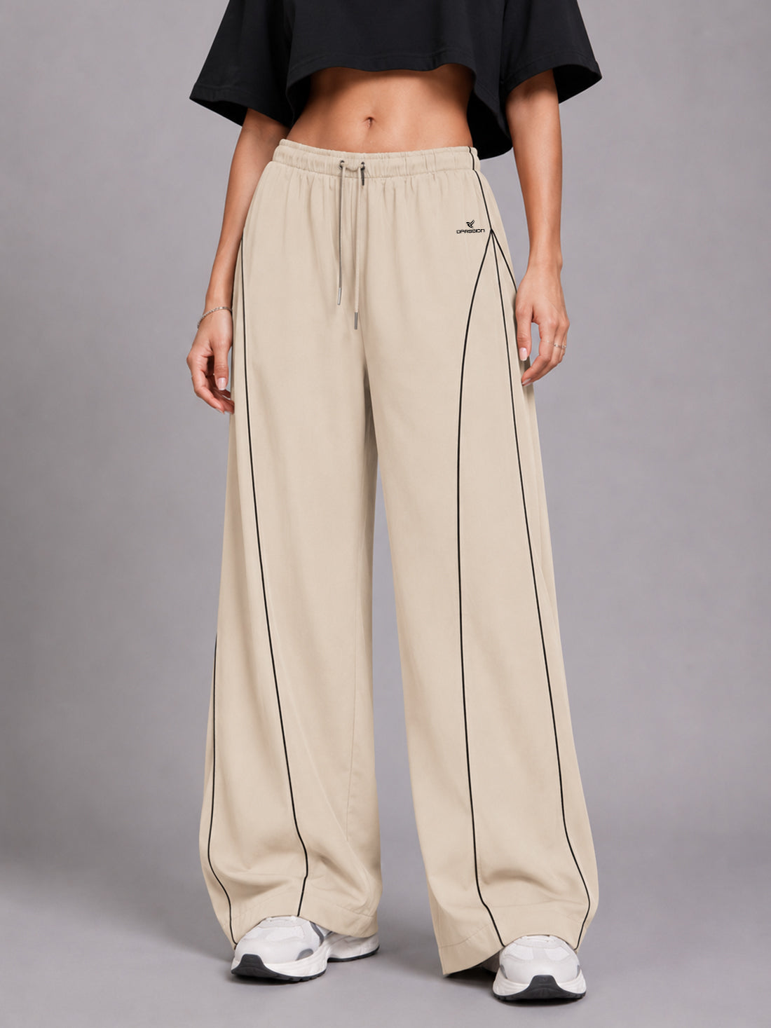 Dpassion Women's Wide Leg Track Pants | Sportswear Manufacturer