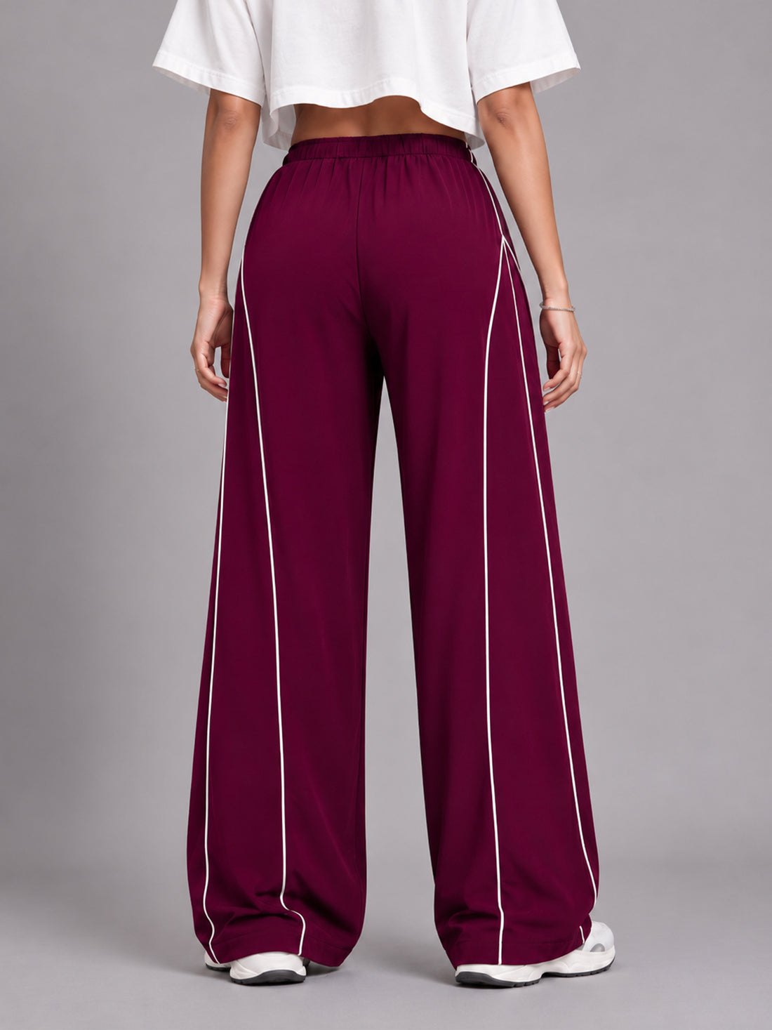 Dpassion Women's Wide Leg Track Pants | Sportswear Manufacturer