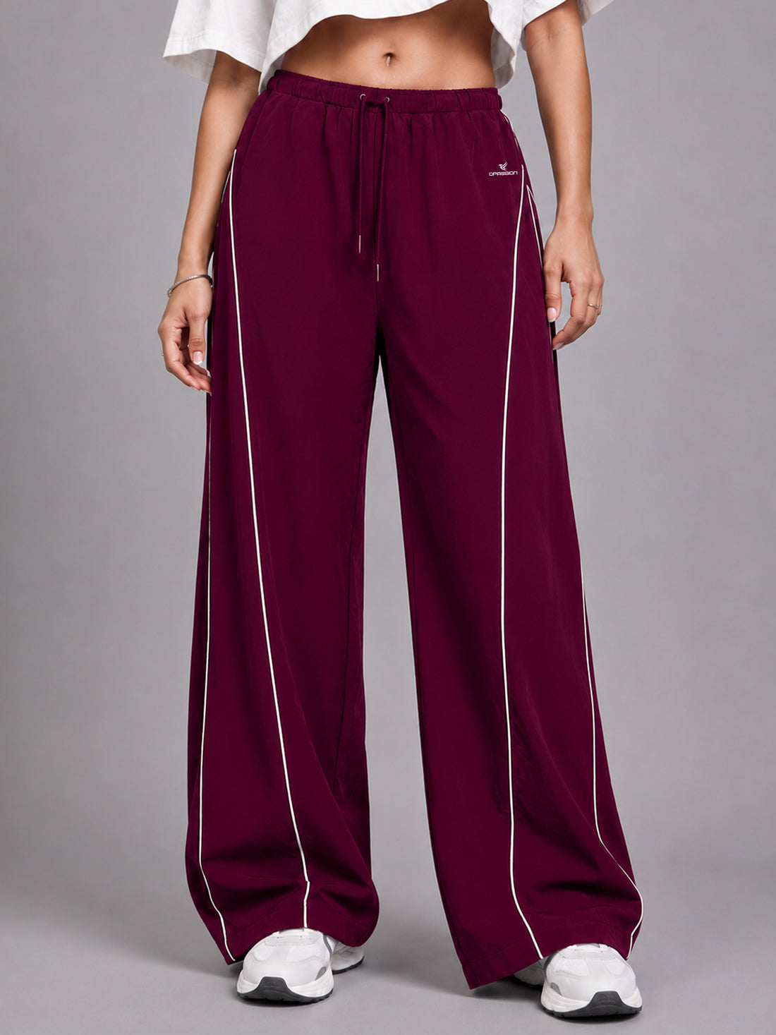 Dpassion Women's Wide Leg Track Pants | Sportswear Manufacturer