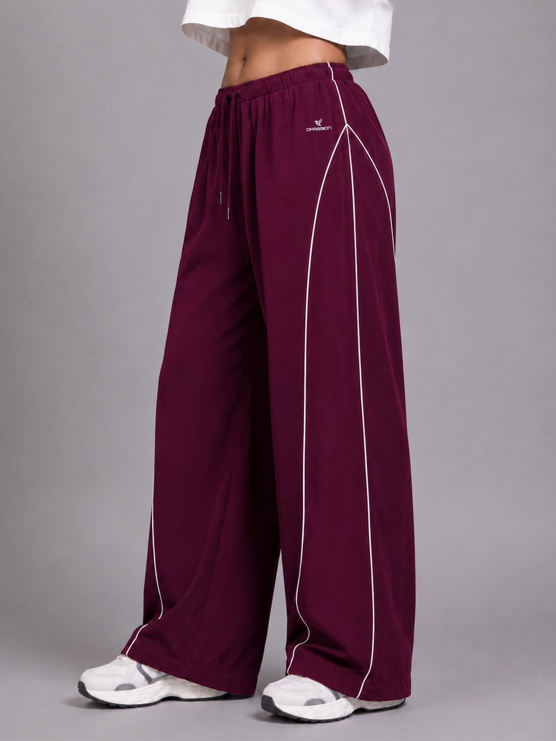 Dpassion Women's Wide Leg Track Pants | Sportswear Manufacturer