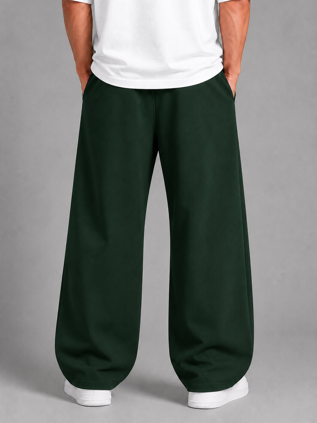 Dpassion Men's Oversized Wide Leg Track Pants | Wholesale Manufacturer India