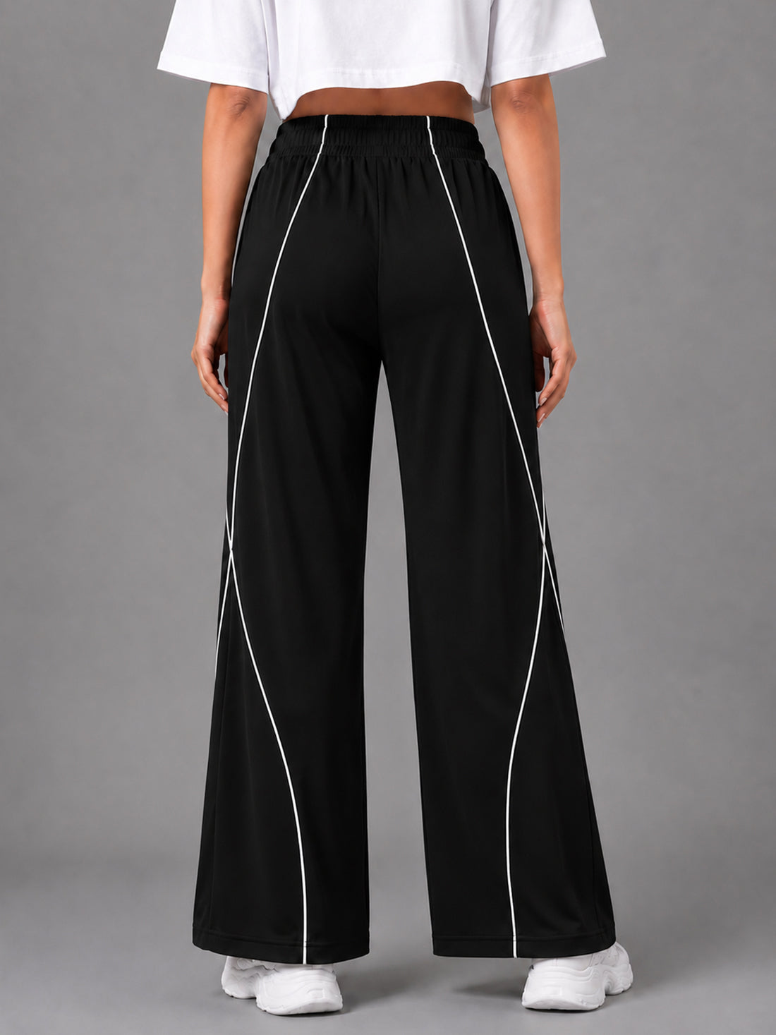 Dpassion Women's Wide Leg Track Pants | Sportswear Manufacturer