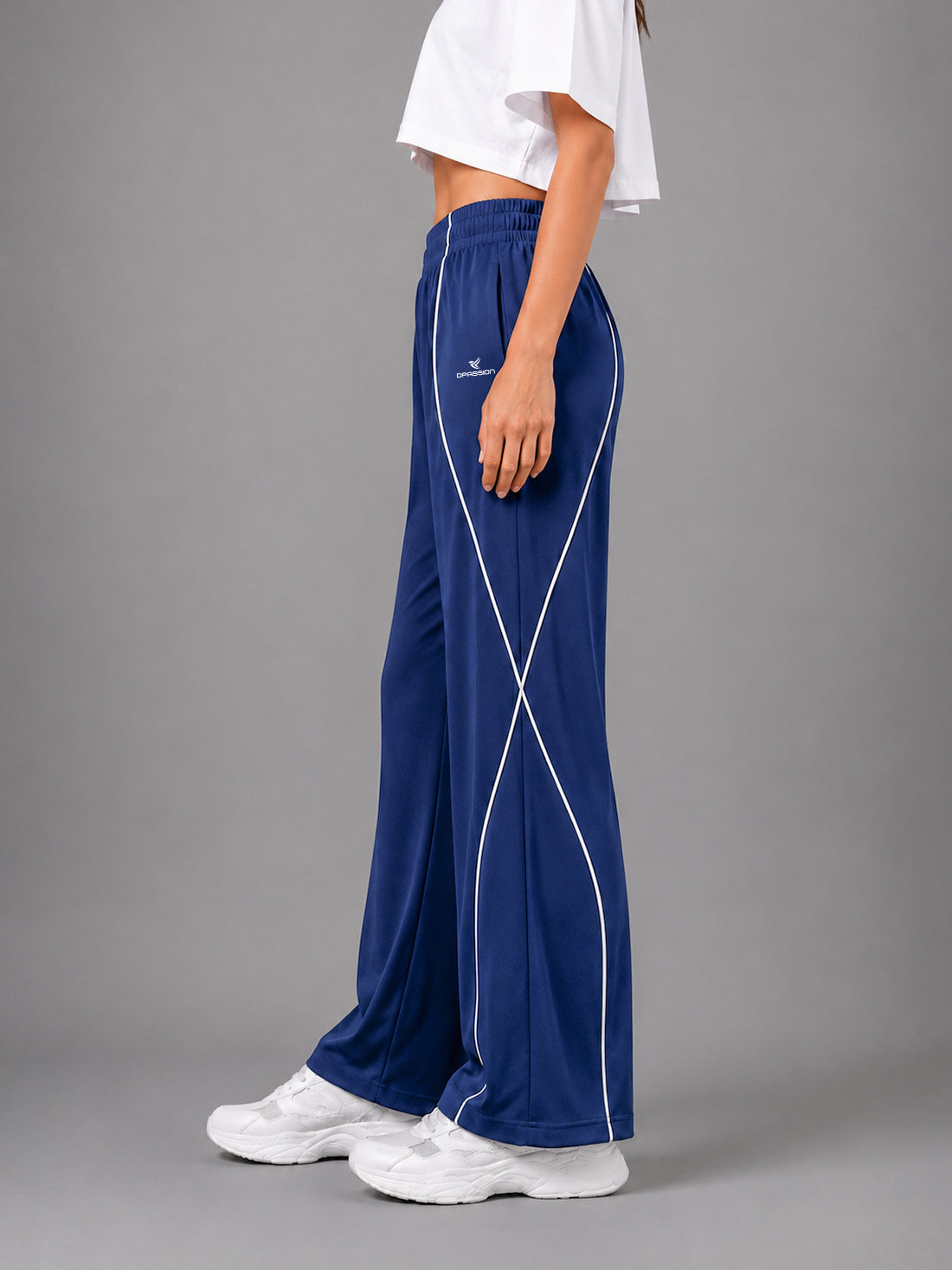 Dpassion Women's Wide Leg Track Pants | Sportswear Manufacturer