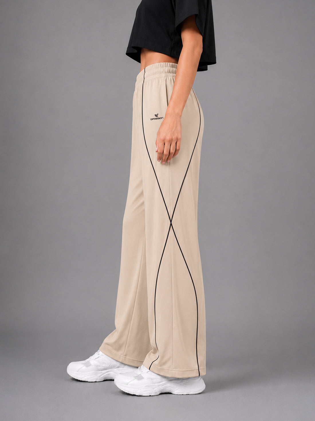 Dpassion Women's Wide Leg Track Pants | Sportswear Manufacturer