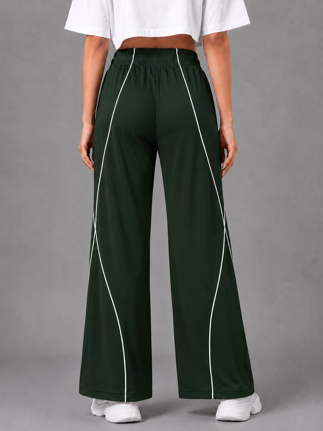Dpassion Women's Wide Leg Track Pants | Sportswear Manufacturer
