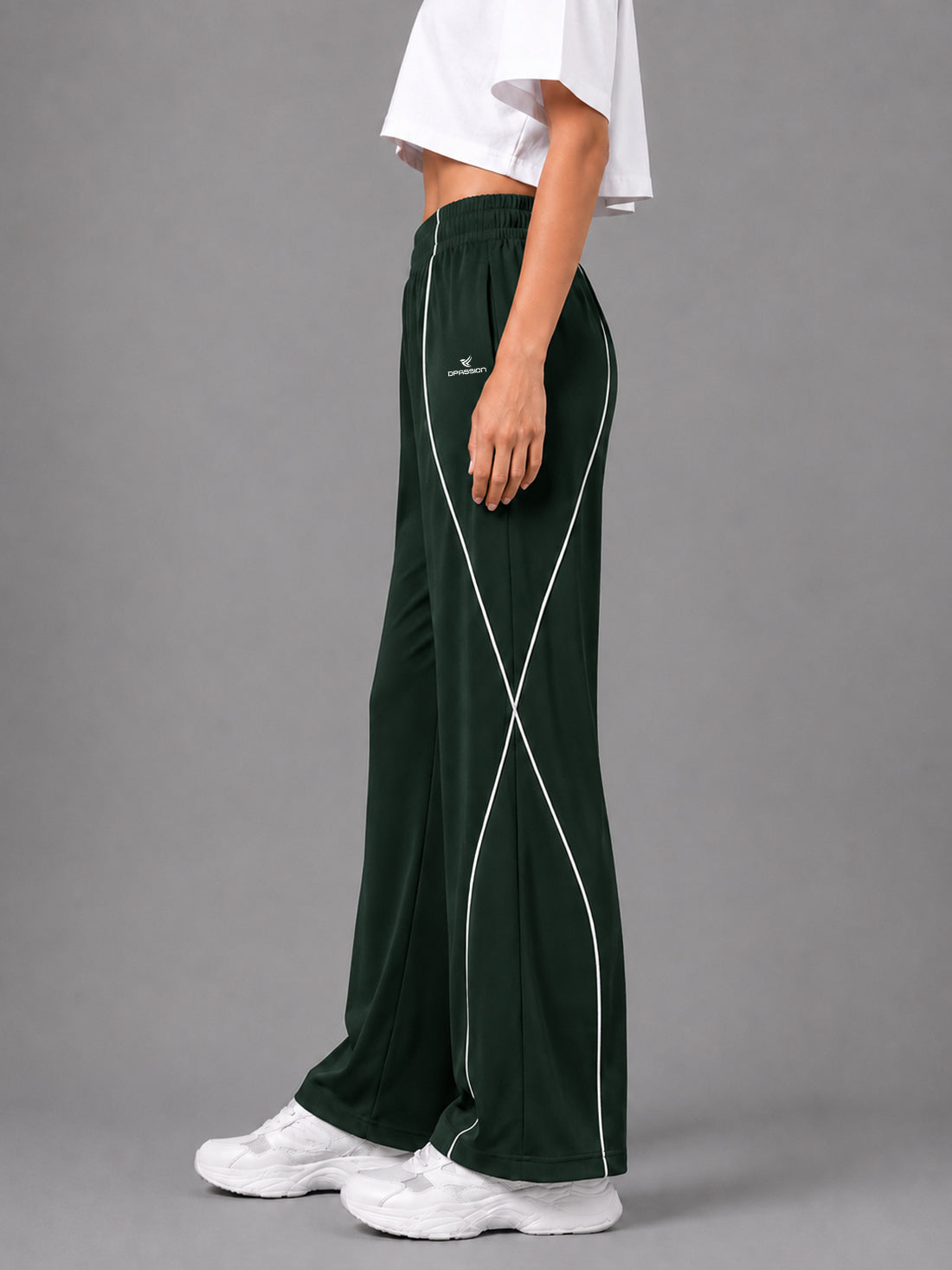 Dpassion Women's Wide Leg Track Pants | Sportswear Manufacturer