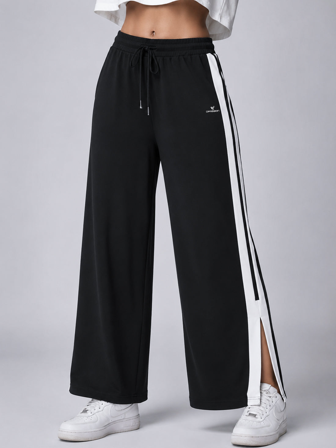 Dpassion Women's Wide Leg Track Pants | Sportswear Manufacturer