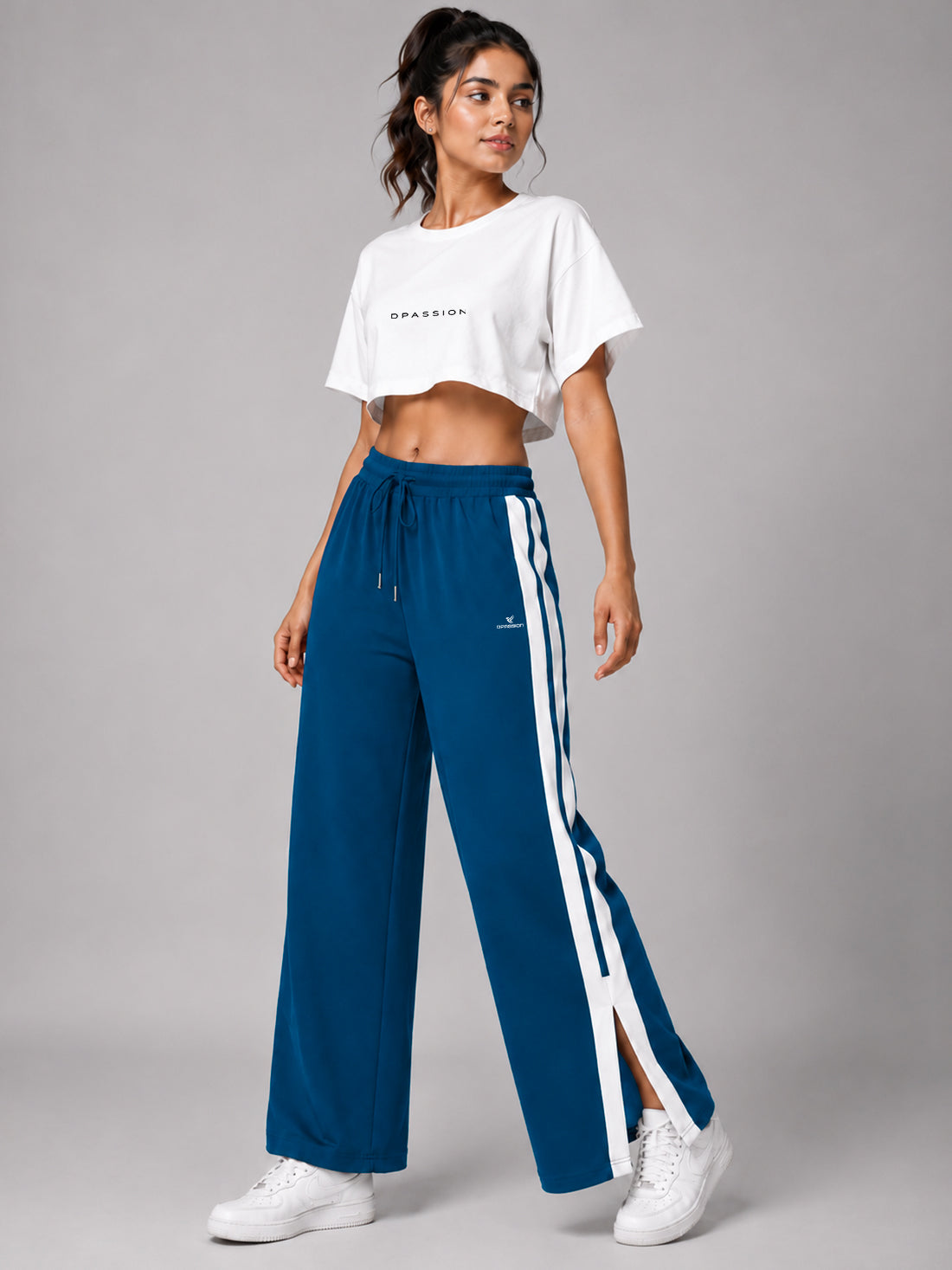 Dpassion Women's Wide Leg Track Pants | Sportswear Manufacturer