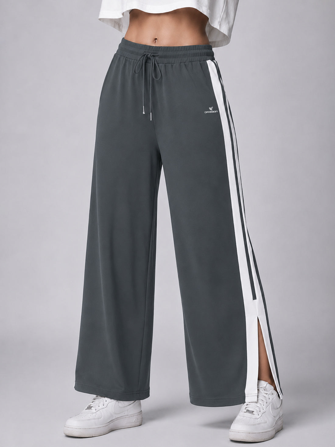 Dpassion Women's Wide Leg Track Pants | Sportswear Manufacturer