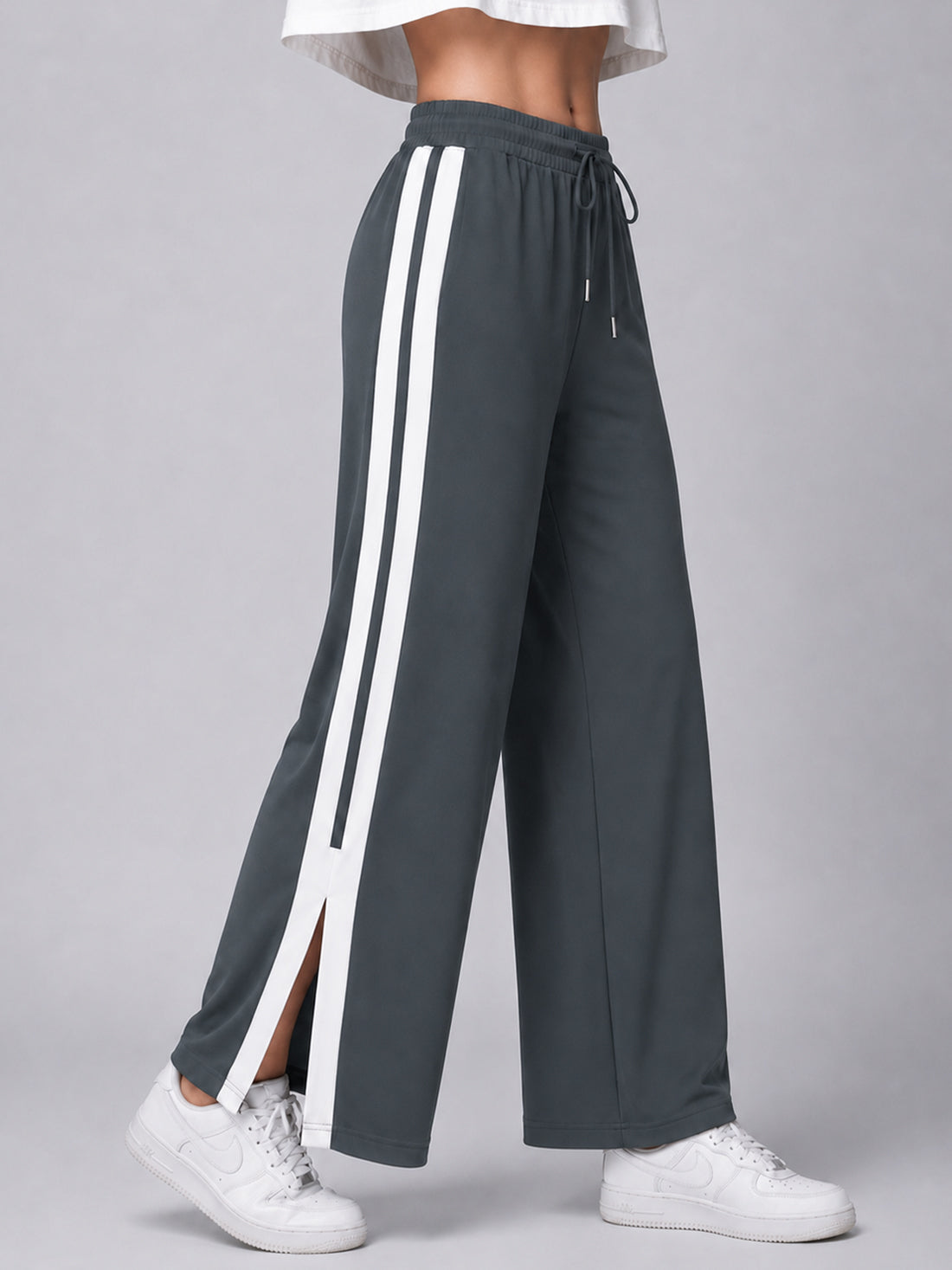 Dpassion Women's Wide Leg Track Pants | Sportswear Manufacturer