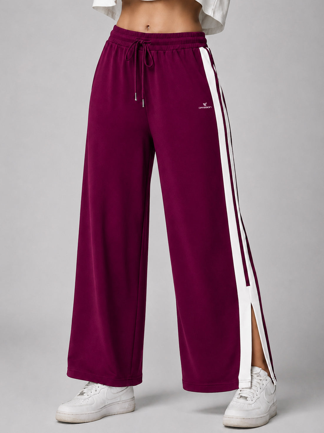 Dpassion Women's Wide Leg Track Pants | Sportswear Manufacturer