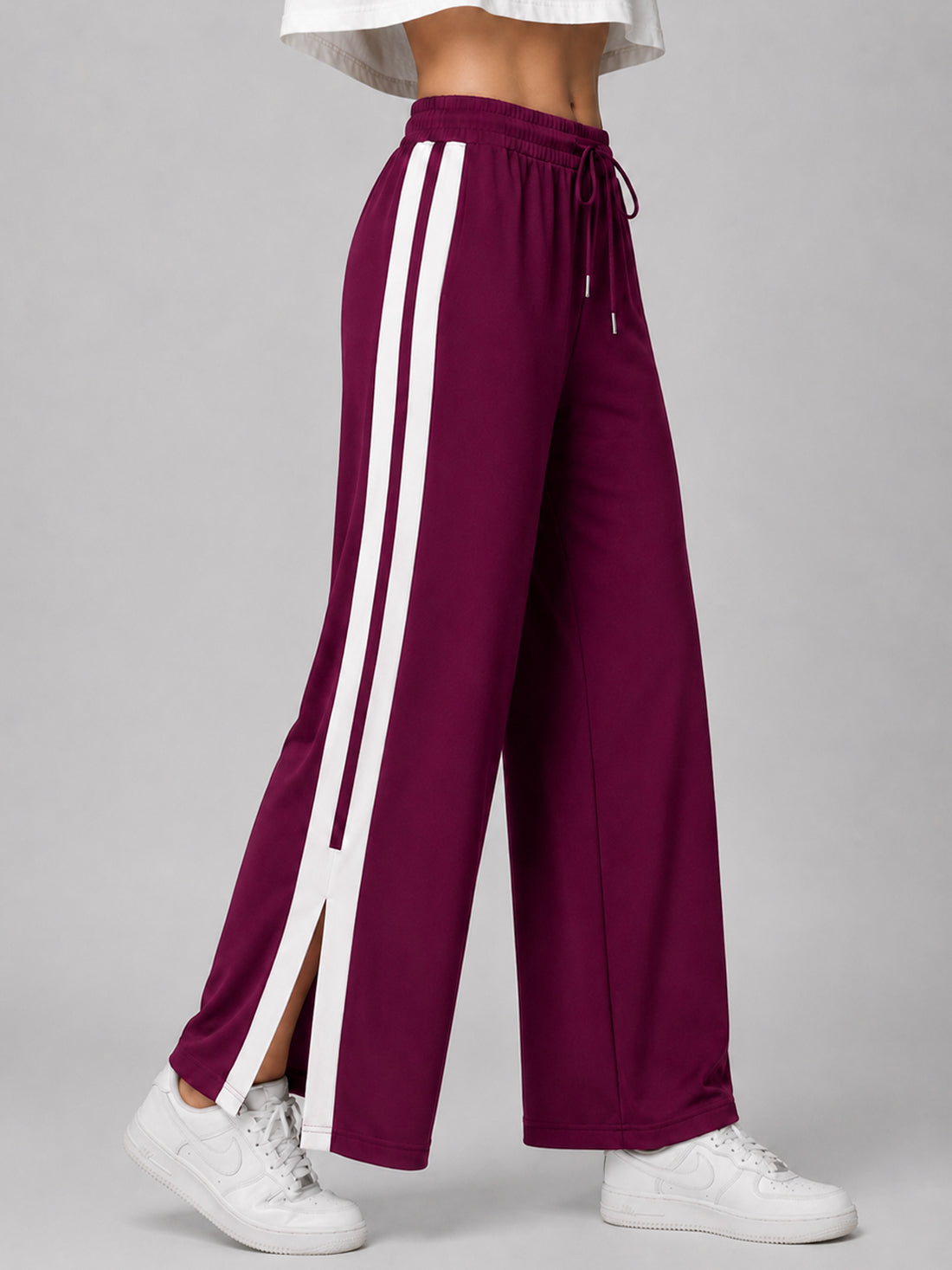 Dpassion Women's Wide Leg Track Pants | Sportswear Manufacturer