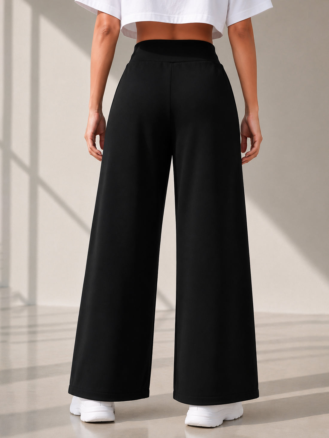 Dpassion Women's Wide Leg Track Pants | Sportswear Manufacturer - DPASSION.COM