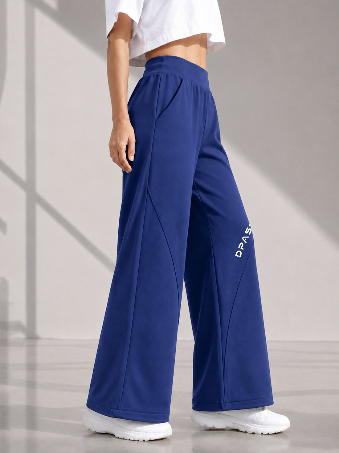 Dpassion Women's Wide Leg Track Pants | Sportswear Manufacturer - DPASSION.COM