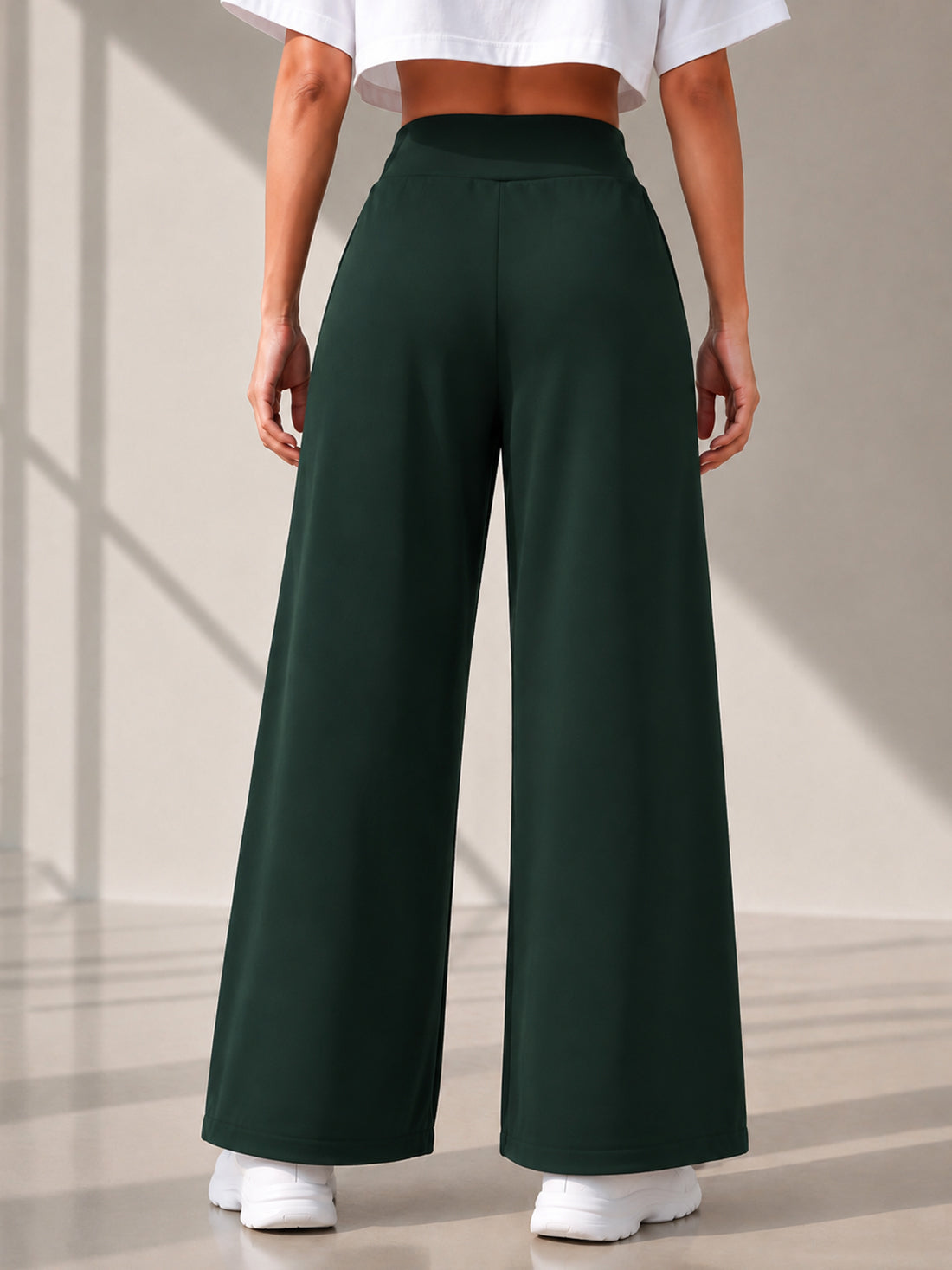 Dpassion Women's Wide Leg Track Pants | Sportswear Manufacturer - DPASSION.COM