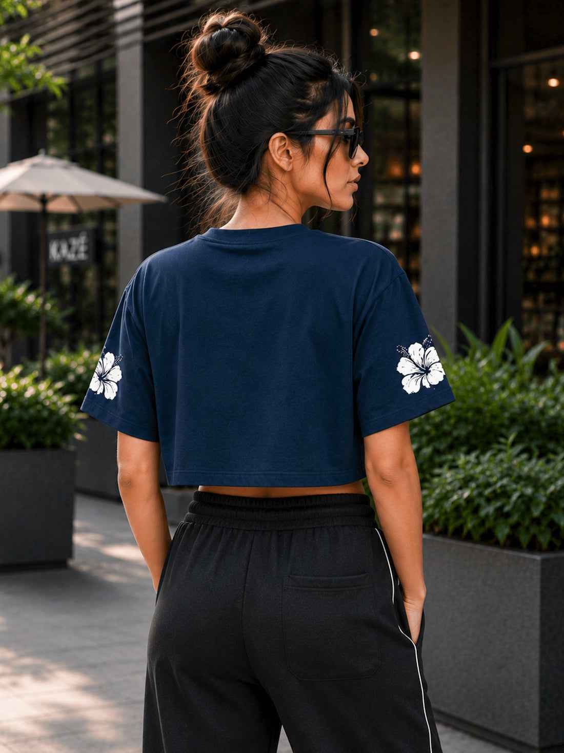 Women's Oversized Crop T-Shirt | Premium Cotton Manufacturer India