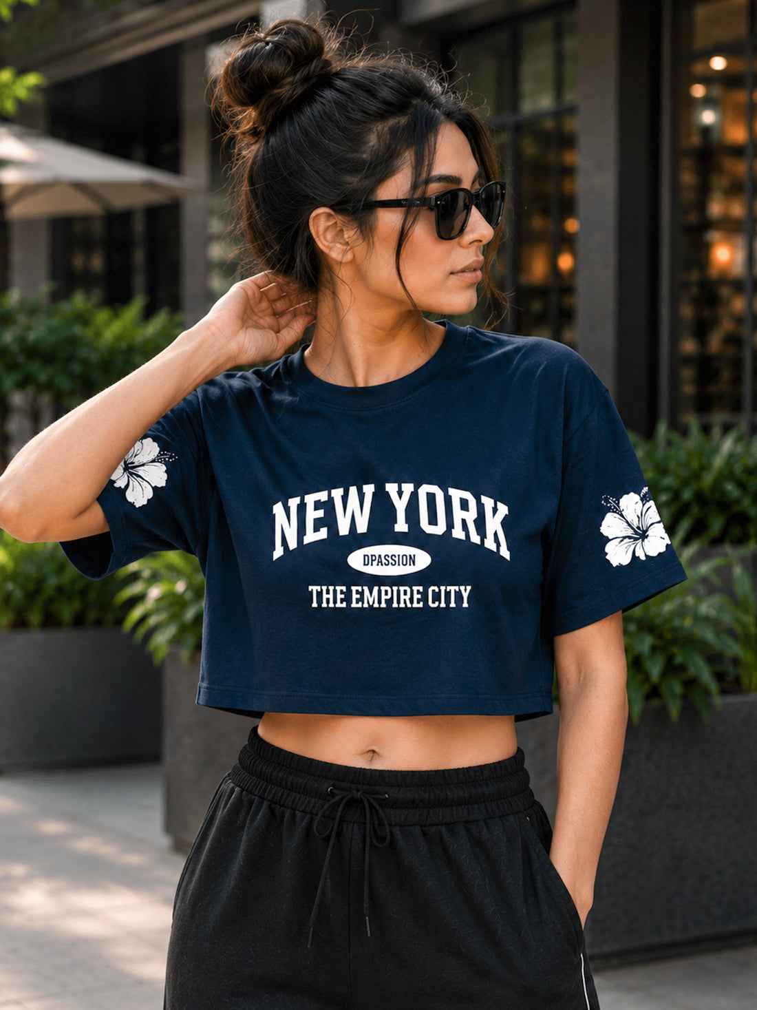 Women's Oversized Crop T-Shirt | Premium Cotton Manufacturer India