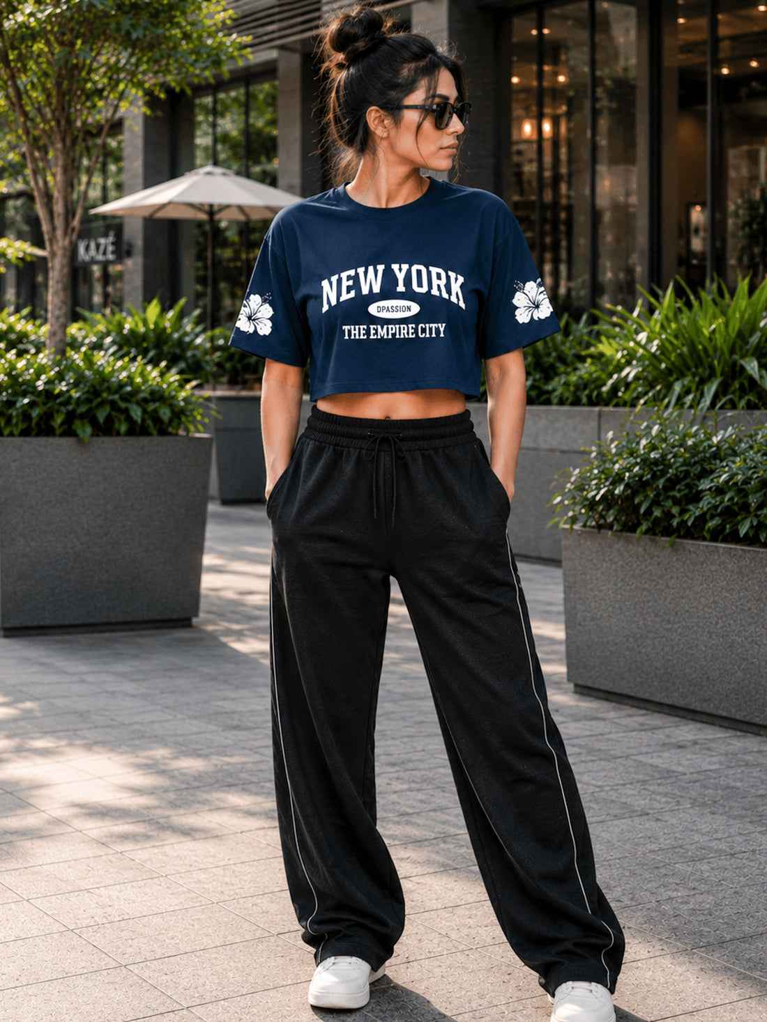 Women's Oversized Crop T-Shirt | Premium Cotton Manufacturer India