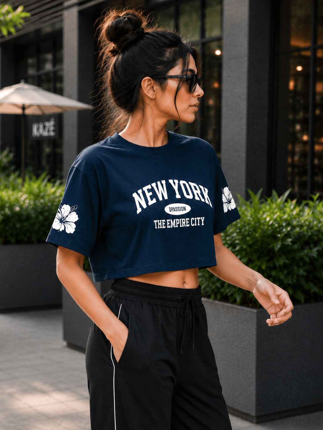Women's Oversized Crop T-Shirt | Premium Cotton Manufacturer India