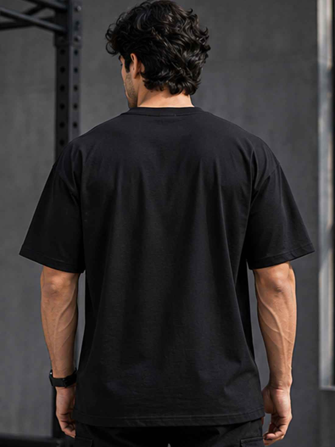 Dpassion Men's Oversized CrossFit Graphic T-Shirt | 200 GSM Pure Cotton | Premium Heavyweight Tee (Copy)