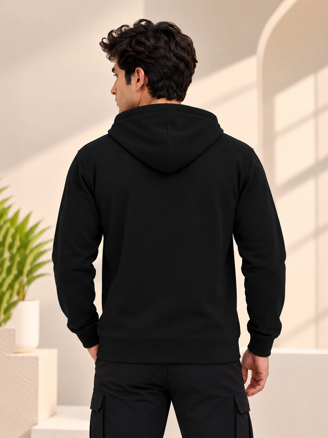 Dpassion Men’s Premium 340 GSM Hooded Sports Jacket – Wholesale Manufacturer & Exporter