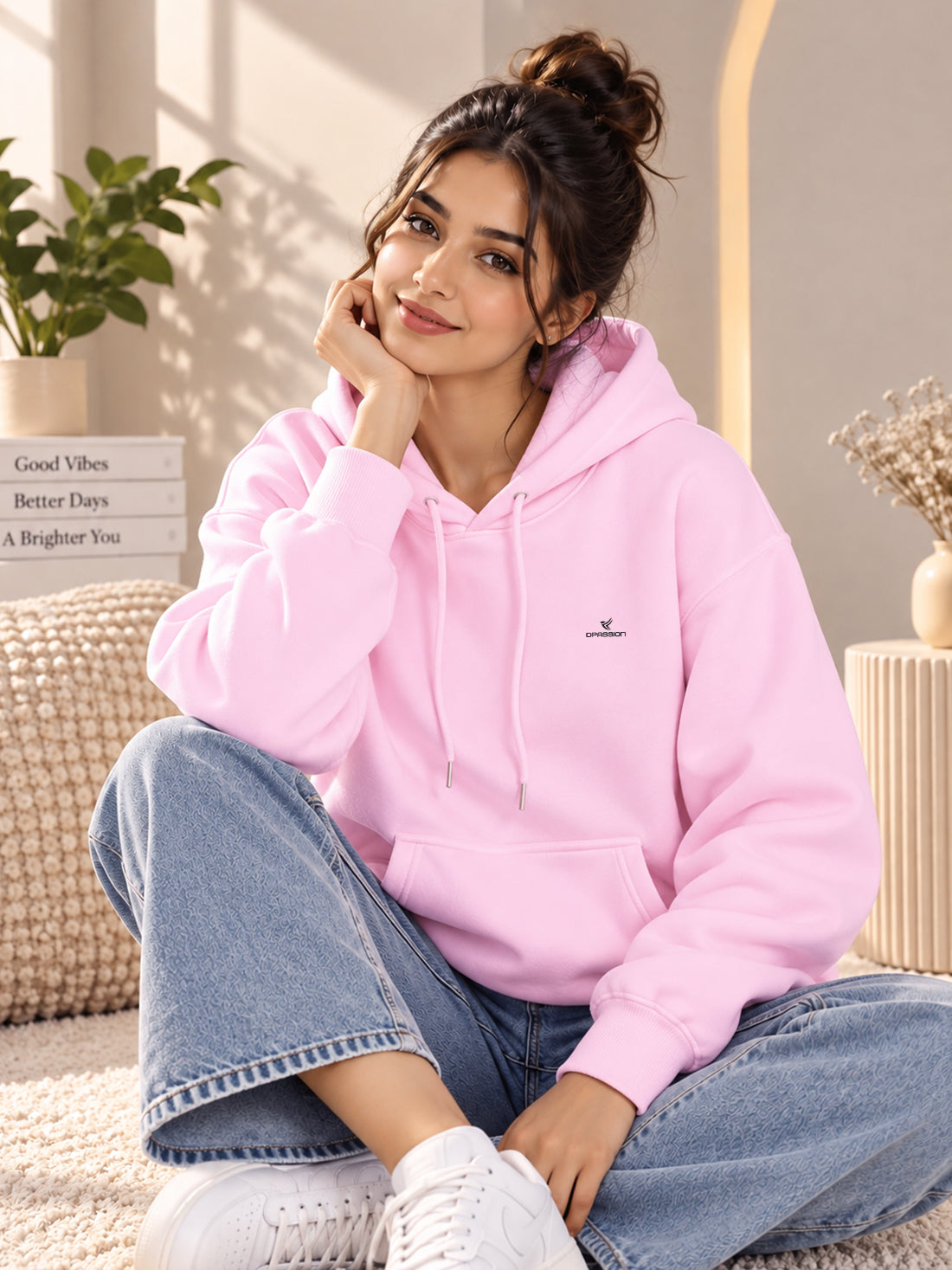 Dpassion Women’s Premium 320 GSM Cotton Fleece Hoodie – Manufacturer, Wholesaler & Exporter