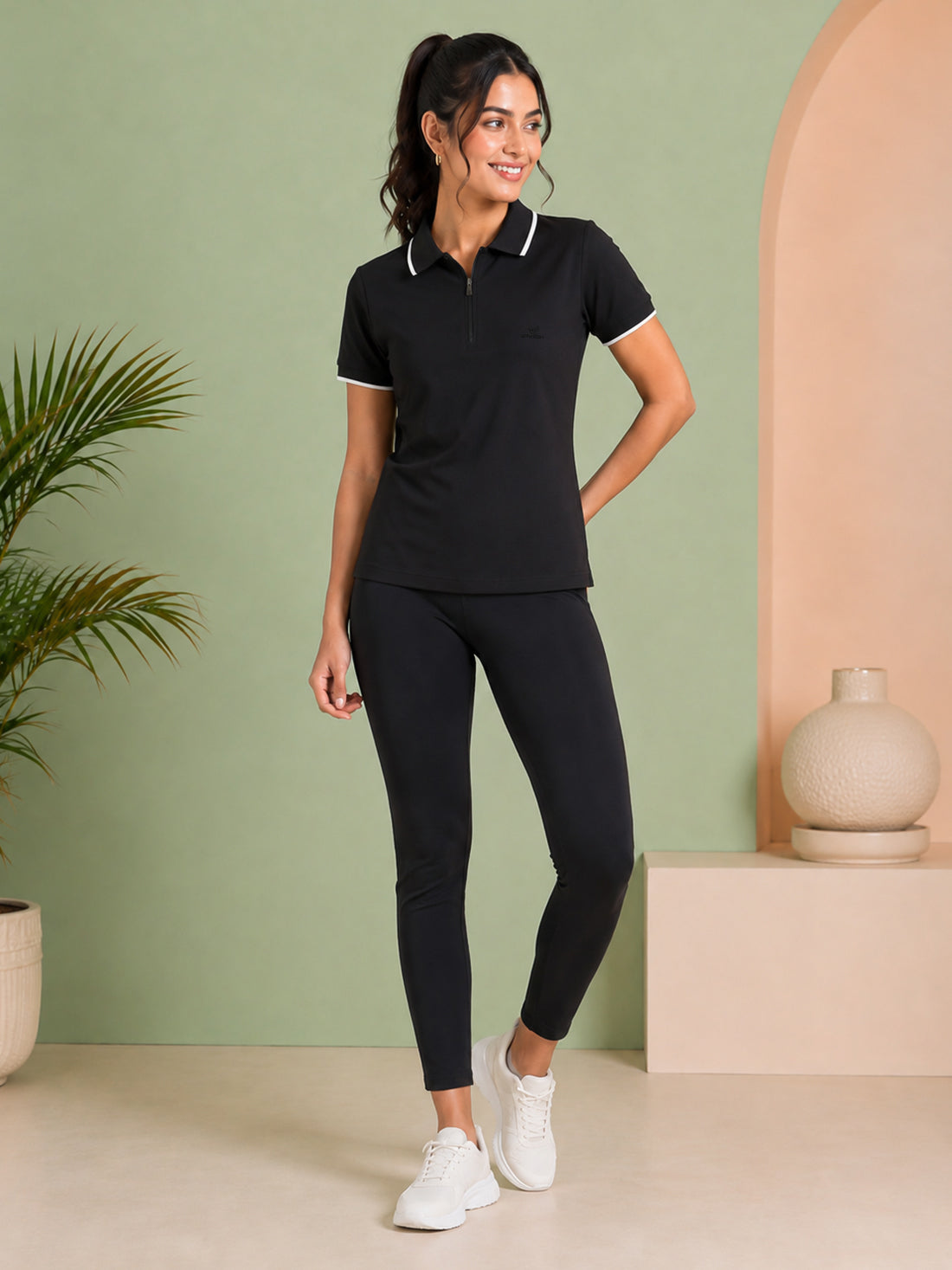 Women’s Premium Polo T-Shirt | Contrast Collar & Cuffs | Wholesale Manufacturer & Supplier