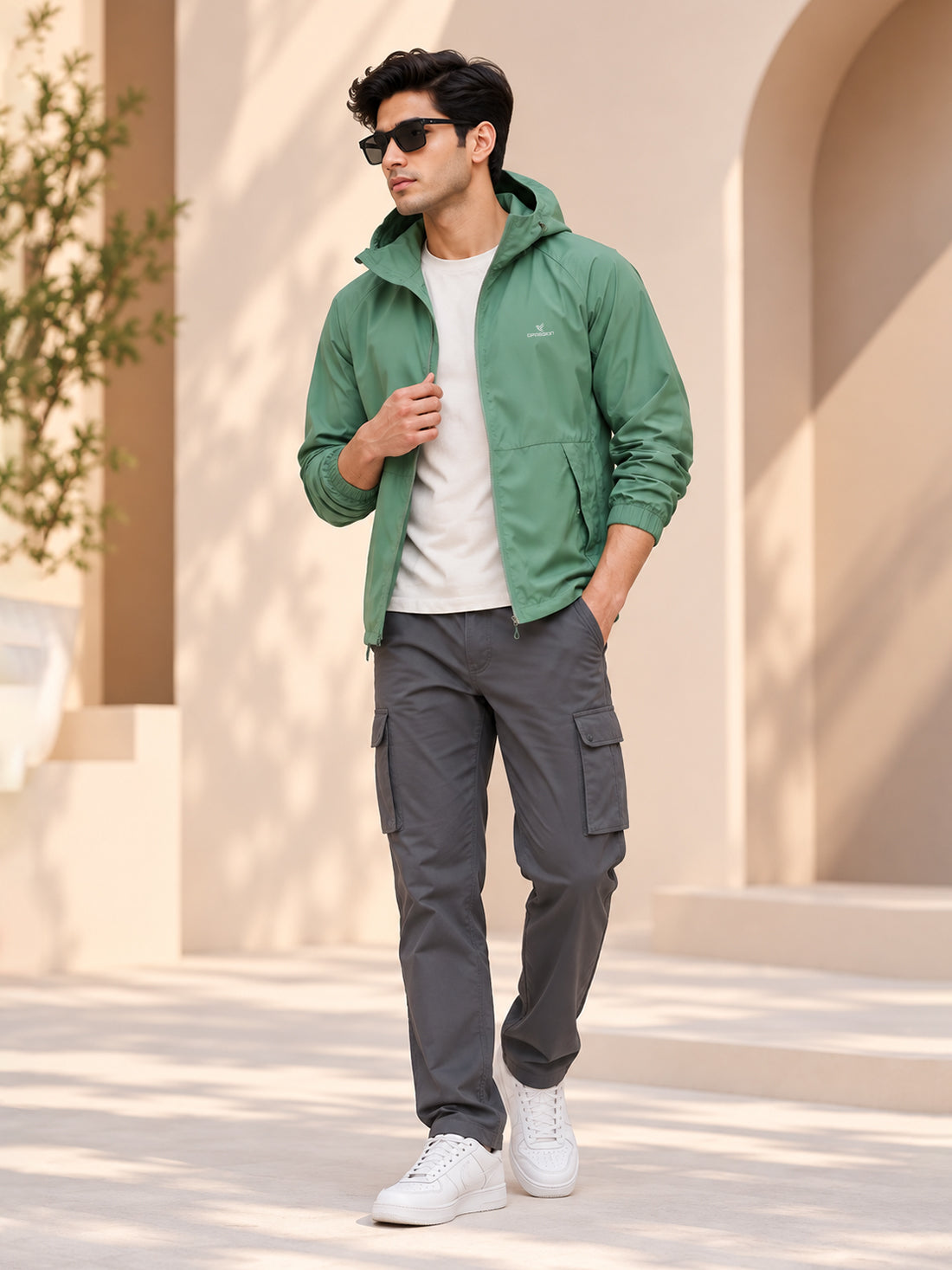 Dpassion Men’s Premium Hooded Windcheater Jacket – Wholesale Manufacturer & Exporter
