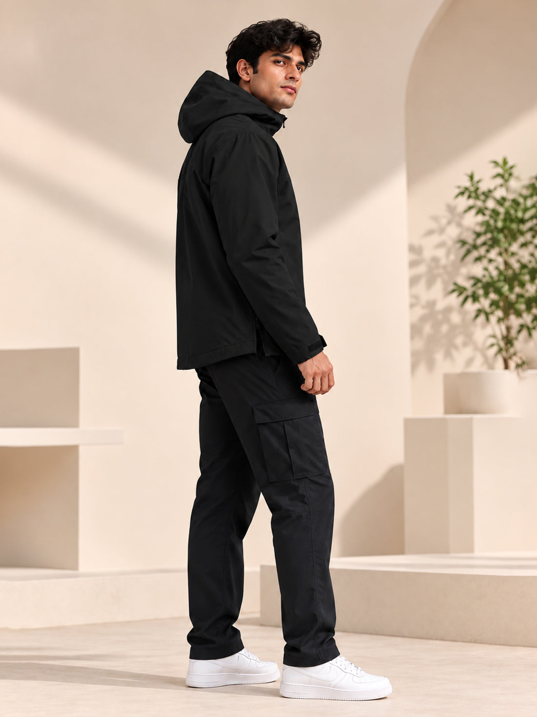 Dpassion Men’s Premium Hooded Windcheater Jacket – Wholesale Manufacturer & Exporter