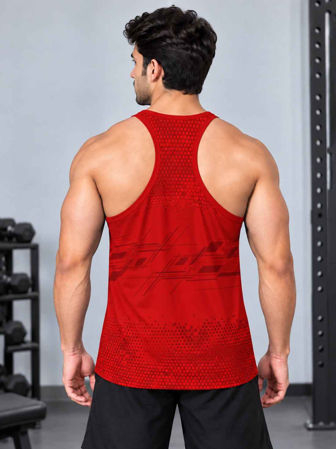 Men’s 4-Way Stretch Sports Singlet | Super Soft Gym & Training Wear Manufacturer & Wholesale Supplier