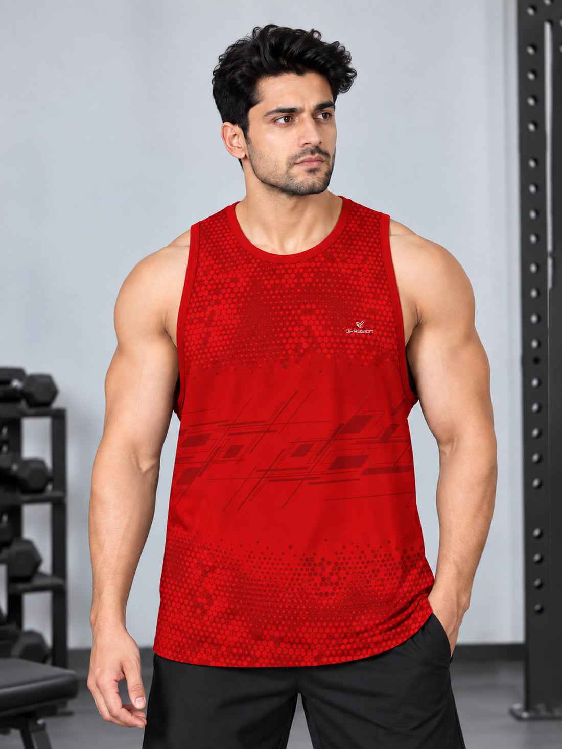 Men’s 4-Way Stretch Sports Singlet | Super Soft Gym & Training Wear Manufacturer & Wholesale Supplier