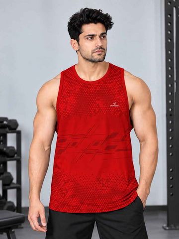 Men’s 4-Way Stretch Sports Singlet | Super Soft Gym & Training Wear Manufacturer & Wholesale Supplier