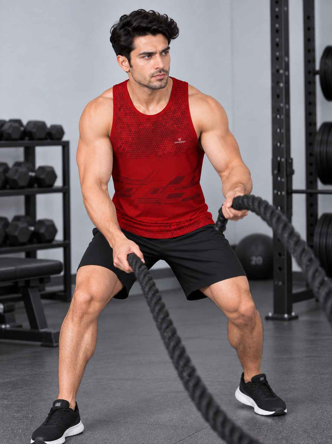 Men’s 4-Way Stretch Sports Singlet | Super Soft Gym & Training Wear Manufacturer & Wholesale Supplier