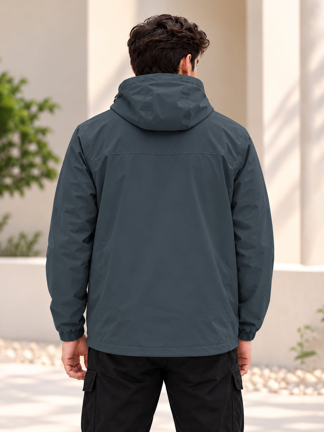 Dpassion Men’s Premium Hooded Windcheater Jacket – Wholesale Manufacturer & Exporter