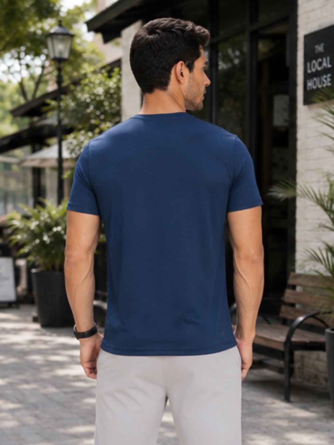 Unlimited Men's Red Performance T-Shirt | Quick Dry Sportswear | DPASSION