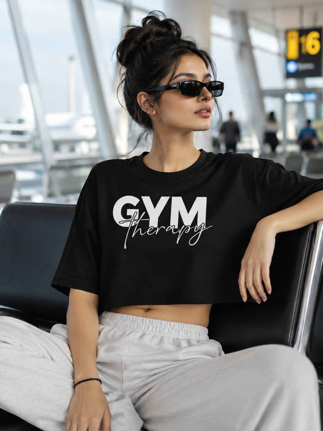 Women's Oversized Crop T-Shirt | Premium Cotton Manufacturer India
